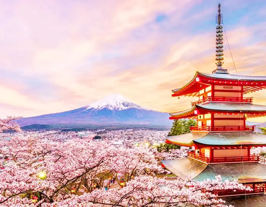 Nhật Bản: Narita – Tokyo – Yamanashi – Nagoya – Osaka